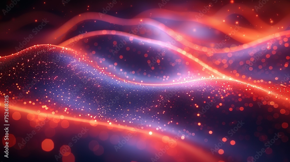 Poster abstract digital background. can be used for technological processes, neural networks and ai, digita