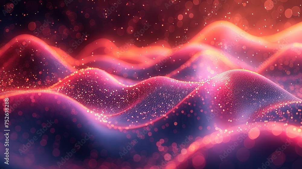 Poster abstract digital background. can be used for technological processes, neural networks and ai, digita