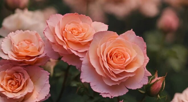 Blooming Beauty: Video Footage of a Rose Flower, Capturing the Elegance and Grace of Nature's Most Beloved Bloom
