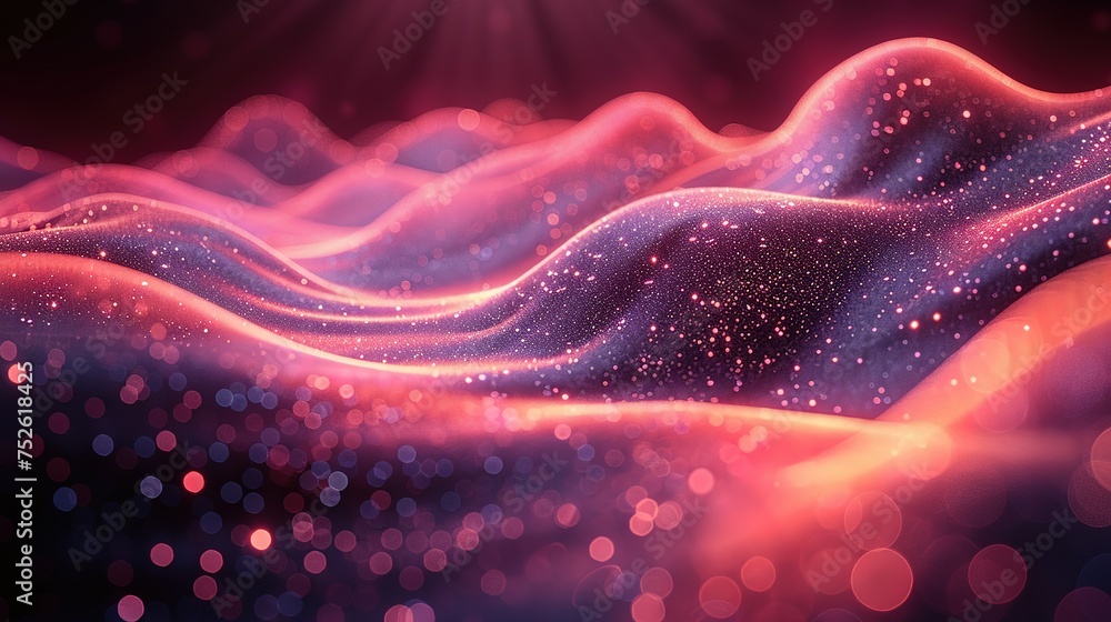 Poster abstract digital background. can be used for technological processes, neural networks and ai, digita