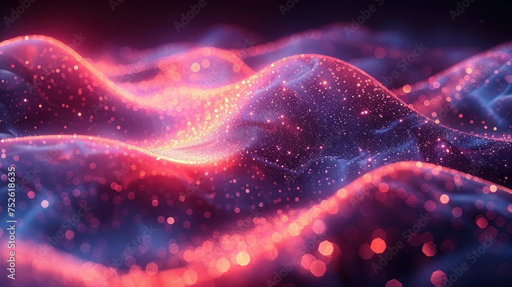 Poster abstract digital background. can be used for technological processes, neural networks and ai, digita