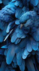 Obraz premium background of black and blue feathers, bird, magpie, crow, banner, space for text, abstract pattern, nature, plumage, animals, wing, flight, wallpaper, illustration, art, ornithology, fashion