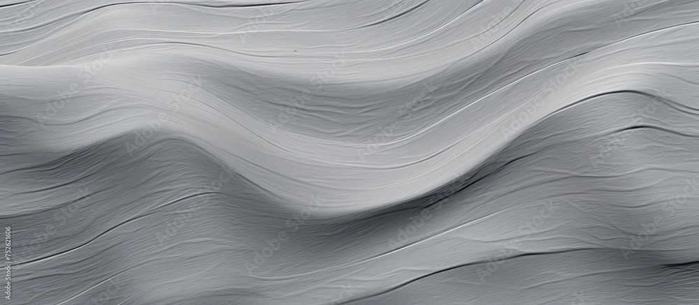 Poster this close-up view showcases a multilayered gray textured background with captivating waves that cre