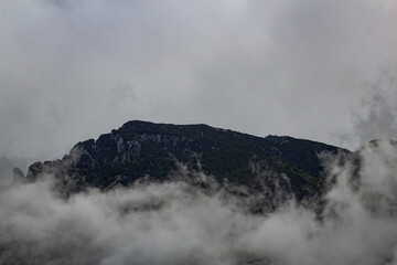 Lago di Garda and Alps around it - Italy