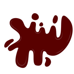 Chocolate Splash Vector 