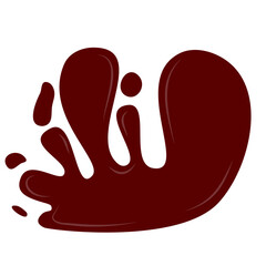 Chocolate Splash Vector 