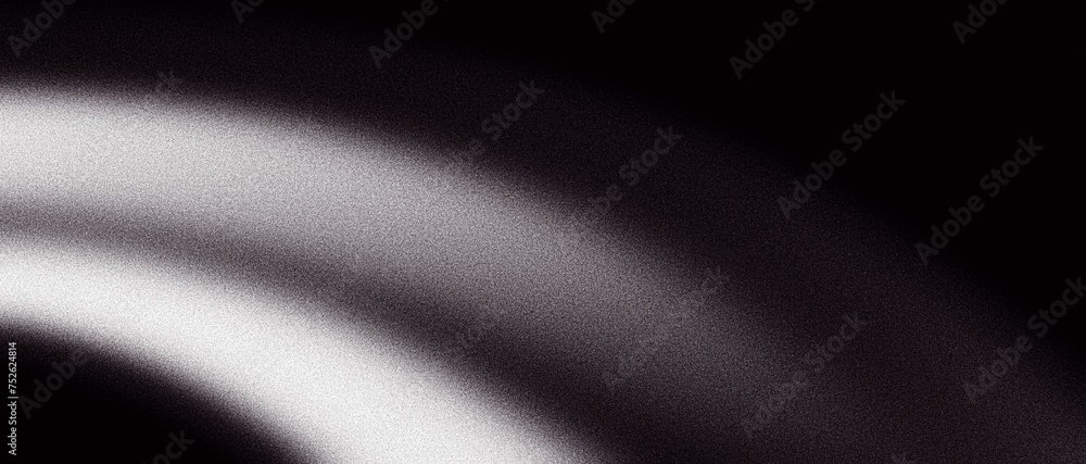 Canvas Prints dark black white grainy gradient background noise texture, grunge abstract wave banner poster header