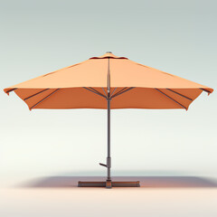 Fototapeta premium sunshade mockup, 3d