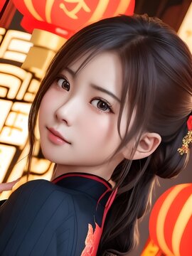 Ai Sakai 春節　ランタン