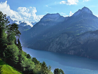 lake in the mountains