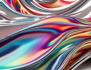 Abstract Background Holographic Smooth Flowing Liquid Surface