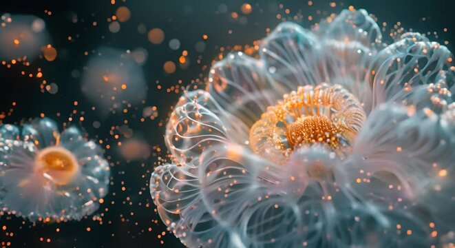 The intricate dance of mitosis, rendered in stunning 3D detail