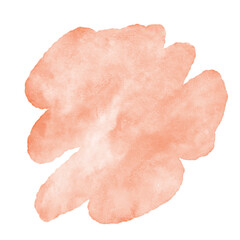 Watercolor Abstract Shape Decor