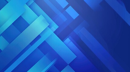 Fototapeta premium Geometric Abstract Blue Background