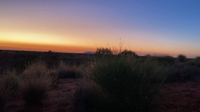 Uluru Sunrise Timelapse: Awakening in the Heart of Australia