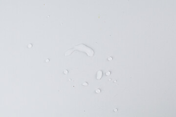 Water drops on white background. Raindrop, Realistic pure water droplets condensed for creative...