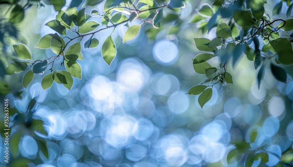 Poster blurred bokeh effect abstract design background for graphic projects and web design