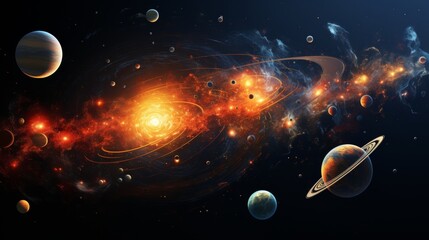 Space and astronomy visuals, exploring the universe