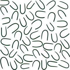 A simple background consists of various unfinished or unclosed ovals.