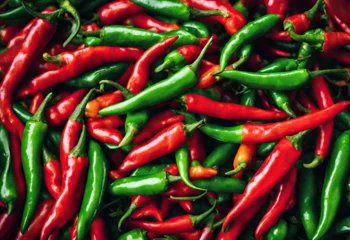 Fototapeten red hot chili peppers © Sansern