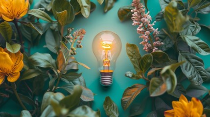 clarification of complex ideas with light bulb generative ai