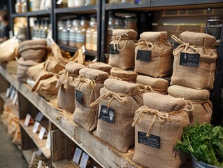 Eco-friendly packaging at a green conference features innovative materials, designs, and zero waste lifestyle.