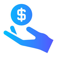 savings gradient icon