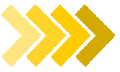 arrow road sign colorful