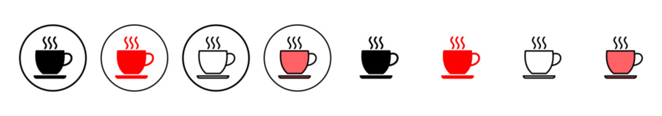 coffee cup icon vector illustration. cup a coffee sign and symbol