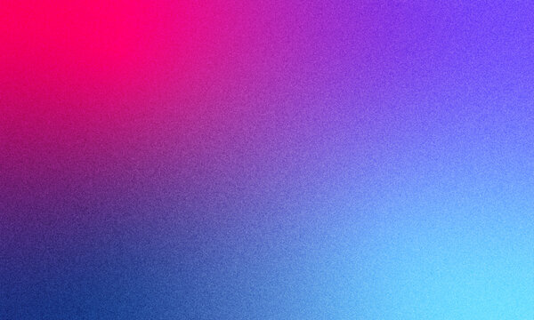 Holographic Unicorn Gradient with Noise Effect. Trendy neon purple blue teal colors soft blurred background