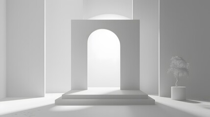 lightbox on white background