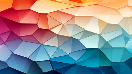Fototapeta premium Abstract polygonal background with triangle texture