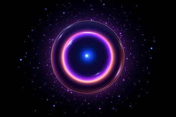 Obraz premium Abstract colorful galaxy wallpaper,black hole,abstract neon light