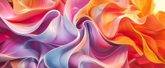 a colorful abstract background filled with swirls of colors