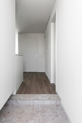 entrance hall with a modorn interior