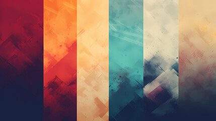 Colorful geometric and random images to use as background or wallpaper