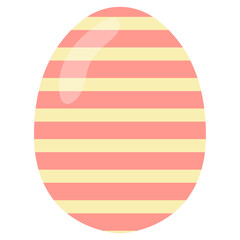Pastel Flat Easter Egg Element Illustration