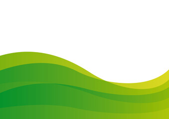 波型のオブジェクトを重ねた背景素材