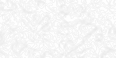Lines Topographic contour lines vector map seamless pattern. Geographic mountain relief. Abstract lines background. Contour maps. Vector illustration, Topo contour map design.