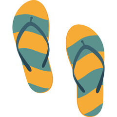 Summer Sandal Vector