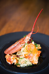 Lobster Salad Asian Fusion Food