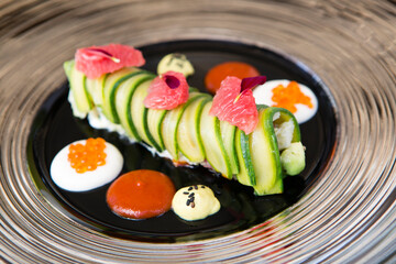 Avocado Crab Roll Roulade