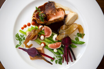 Pan Fried Atlantic Salmon Steak