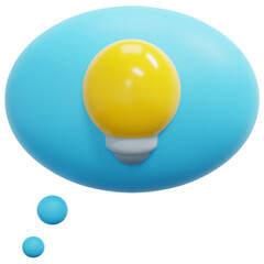 speech 3d render icon illustration