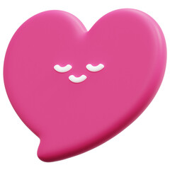 speech 3d render icon illustration