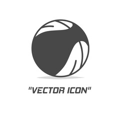 Basketball vector illustration icon. Template illustration design for business.