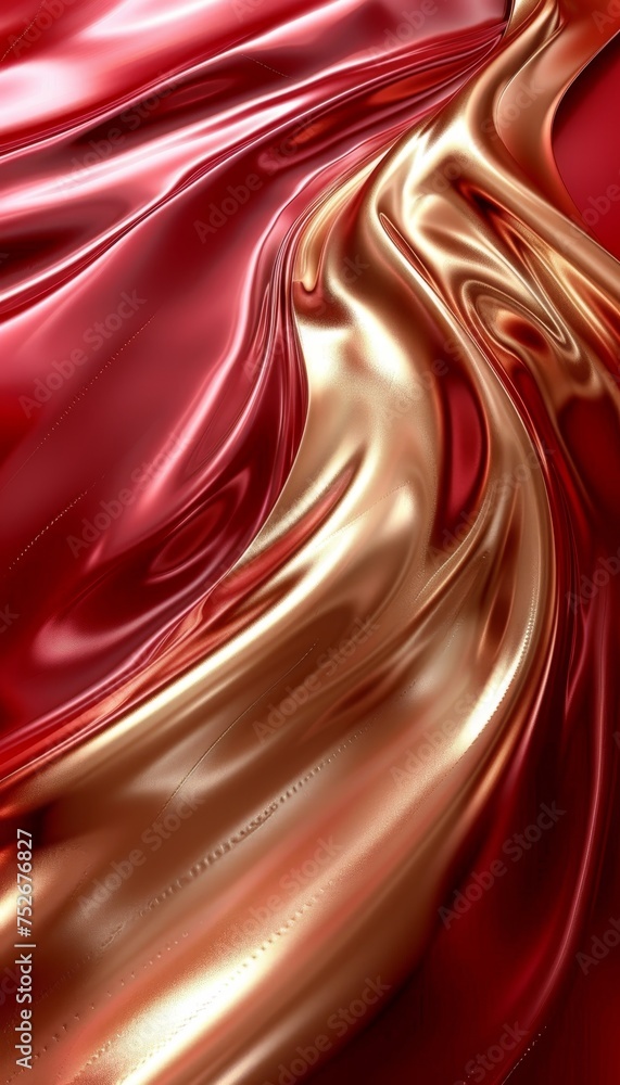 Poster dynamic abstract design background featuring vibrant red color palette for modern projects