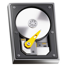 3d hard disk drive 