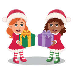 children in different situations
