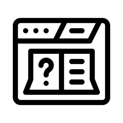 chat bubble line icon